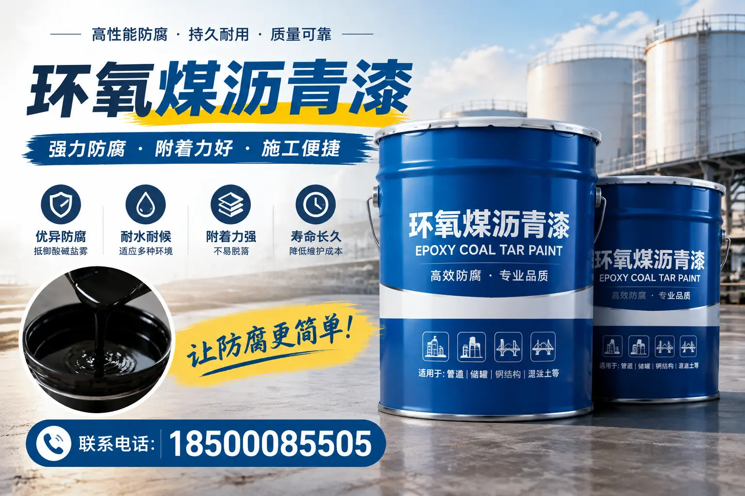 环氧煤沥青漆的环保性分析,绍兴企业的选择依据